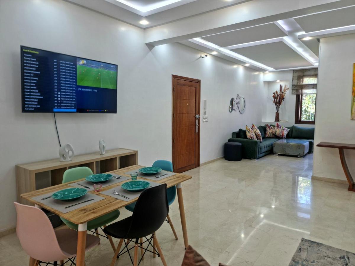 شقة Luxury Family House With Garden View الدار البيضاء المظهر الخارجي الصورة
