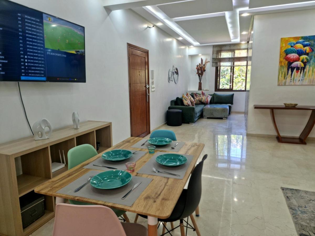 شقة Luxury Family House With Garden View الدار البيضاء المظهر الخارجي الصورة