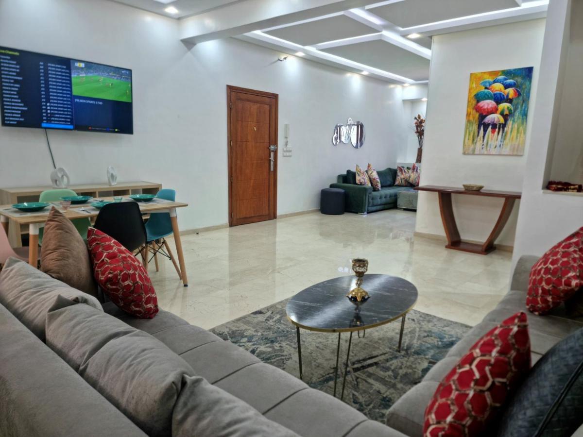 شقة Luxury Family House With Garden View الدار البيضاء المظهر الخارجي الصورة